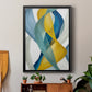 Horizontal Bands I - Modern Framed Canvas Print