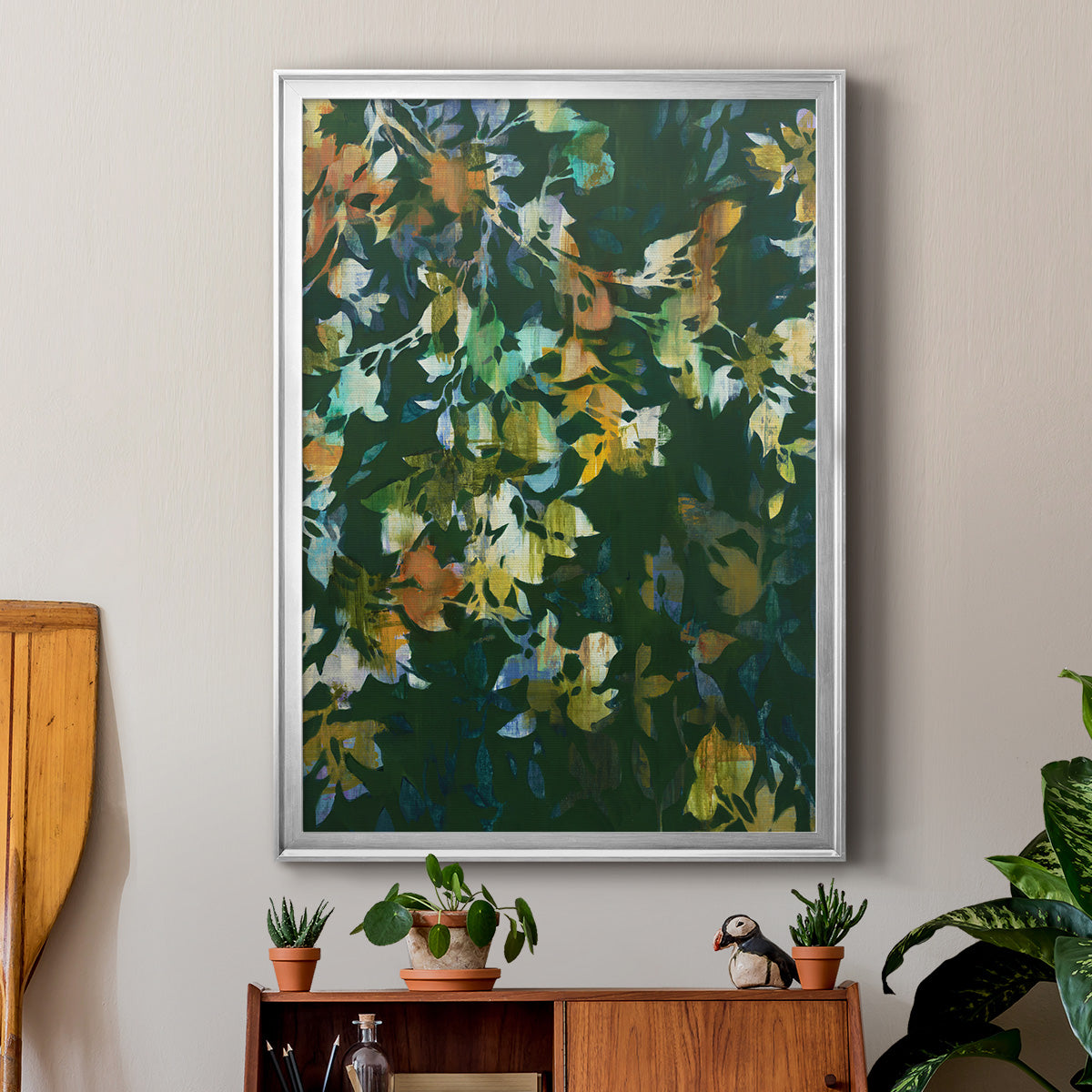 Whirlwind II - Modern Framed Canvas Print