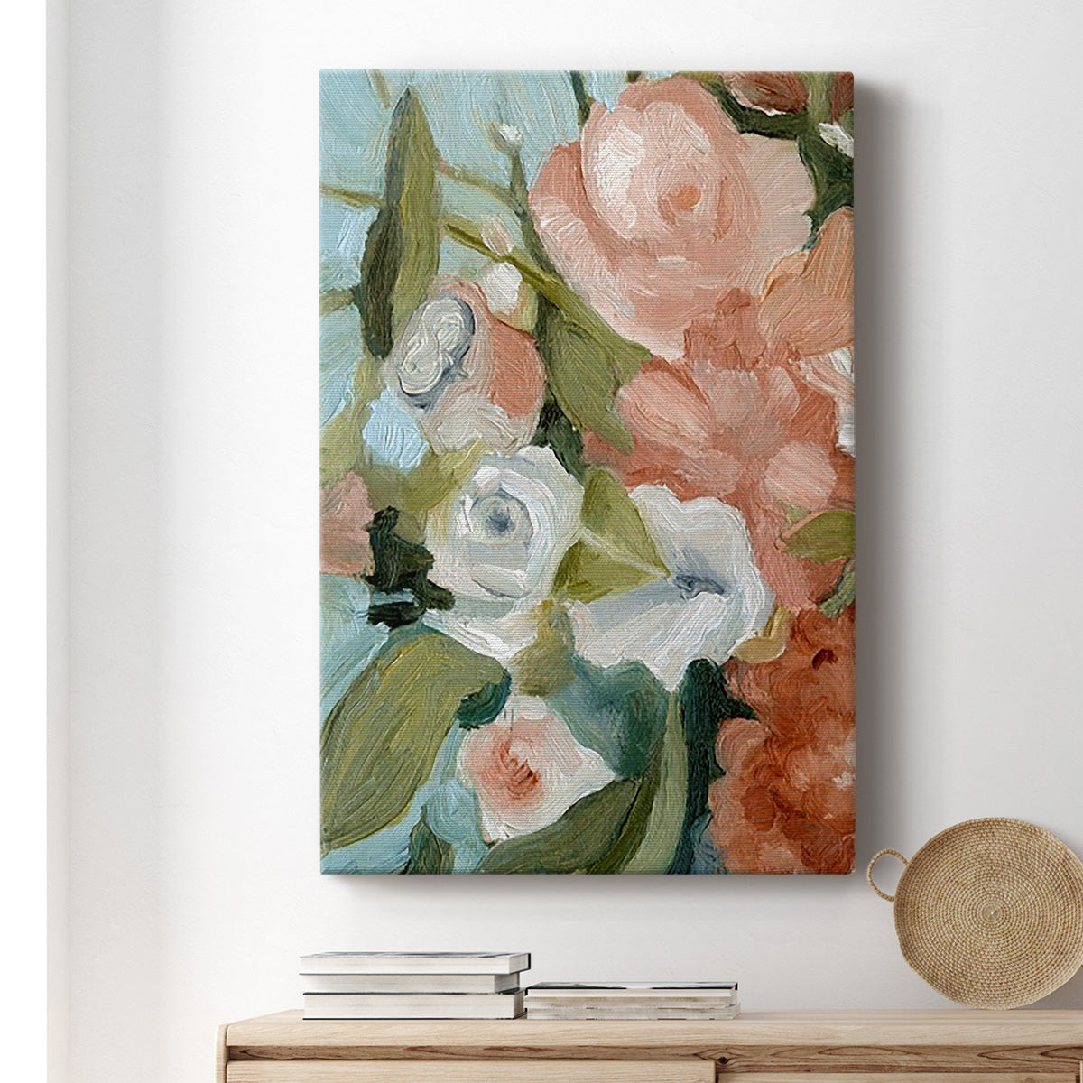 Bouquet Scatter II - Canvas Art Print