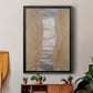 Silver Lake II - Modern Framed Canvas Print
