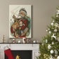 Merry Santa Premium Gallery Wrapped Canvas - Ready to Hang