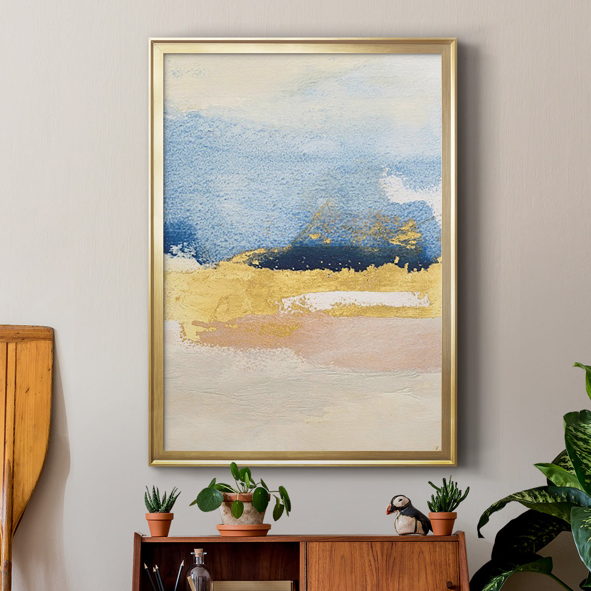 Pampa II - Modern Framed Canvas Print