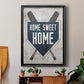 Home Sweet Home Base - Modern Framed Canvas Print