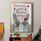 Everybunny - Modern Framed Canvas Print