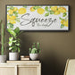 Lemon Squeeze - Floater Framed Canvas Print