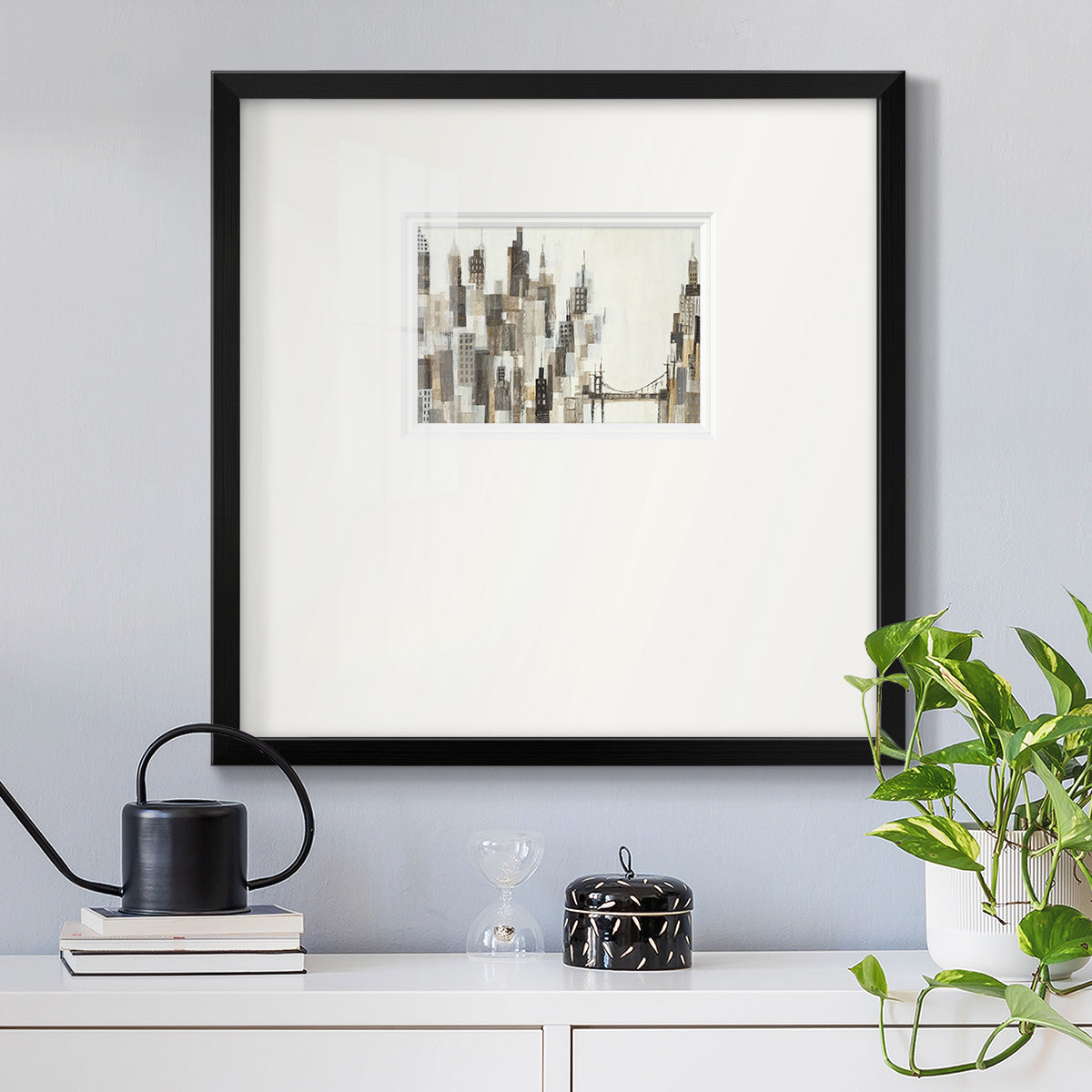 Port of Call Premium Framed Print Double Matboard