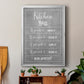 Bon Appetit - Modern Framed Canvas Print