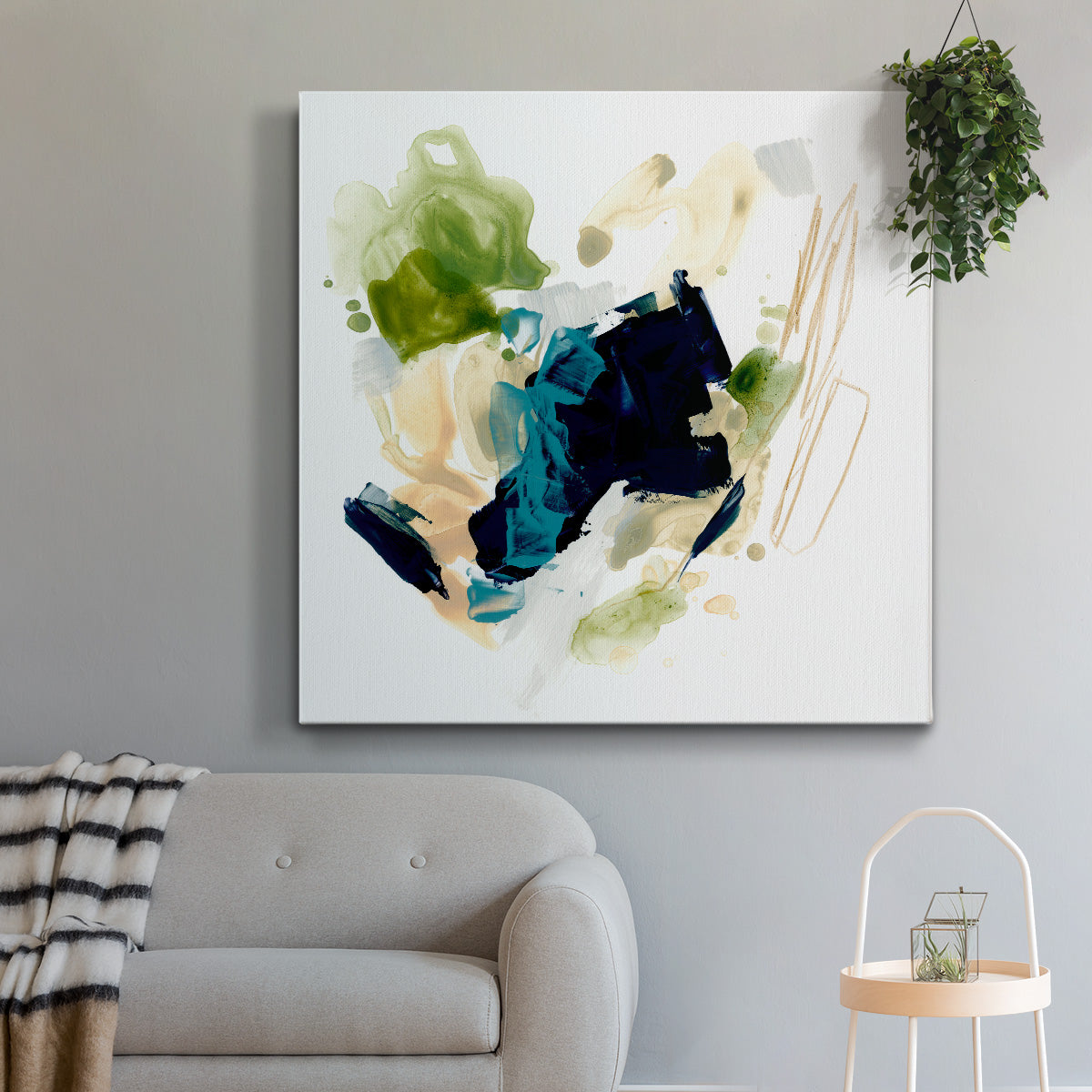 Palette Motion II - Canvas Art Print