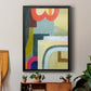 City of Rainbows II - Modern Framed Canvas Print