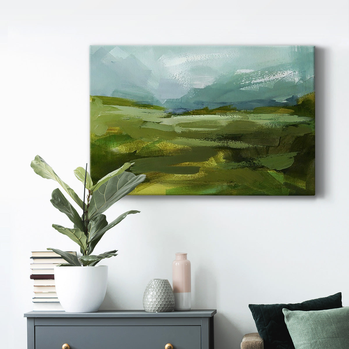 Emerald View II - Canvas Art Print