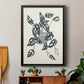 Growing Leaves IV - Modern Framed Canvas Print