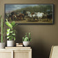 The Horse Fair - Floater Framed Canvas Print