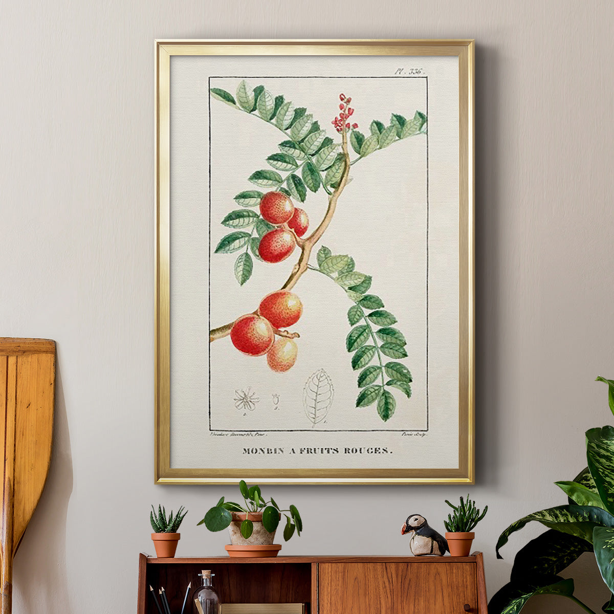 Turpin Tropical Botanicals III - Modern Framed Canvas Print