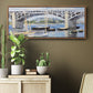 The Bridge Over the Seine, 1874 - Floater Framed Canvas Print