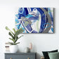 Blue Flow - Canvas Art Print