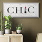 Chic - Floater Framed Canvas Print