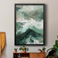 Crashing II - Modern Framed Canvas Print