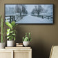 Snowy Road II - Floater Framed Canvas Print