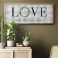Makes This House A Home - Floater Framed Canvas Print