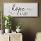 Hope & Soap - Floater Framed Canvas Print