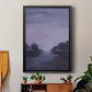 Amethyst Moonlight II - Modern Framed Canvas Print