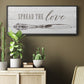 Spread the Love - Floater Framed Canvas Print