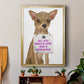 Love and Chihuahua - Modern Framed Canvas Print