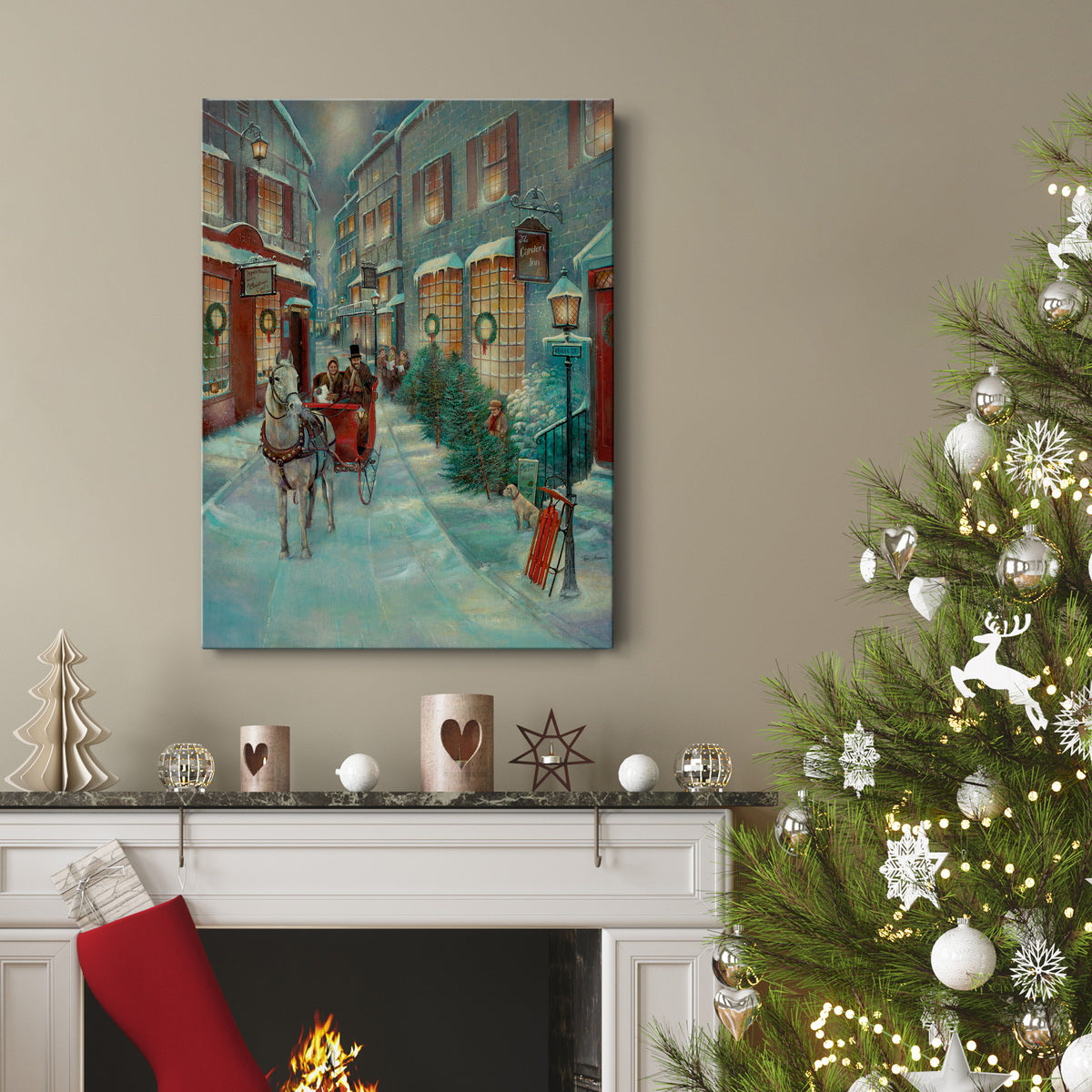 Christmas Memories Premium Gallery Wrapped Canvas - Ready to Hang