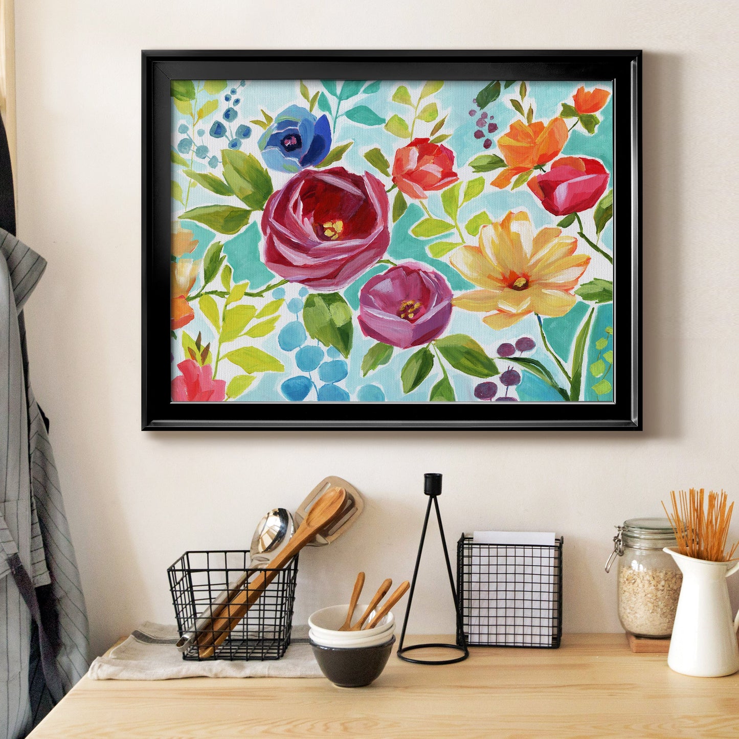 Modern Garden IV Premium Classic Framed Canvas - Ready to Hang