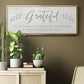 Grateful for Everything - Floater Framed Canvas Print