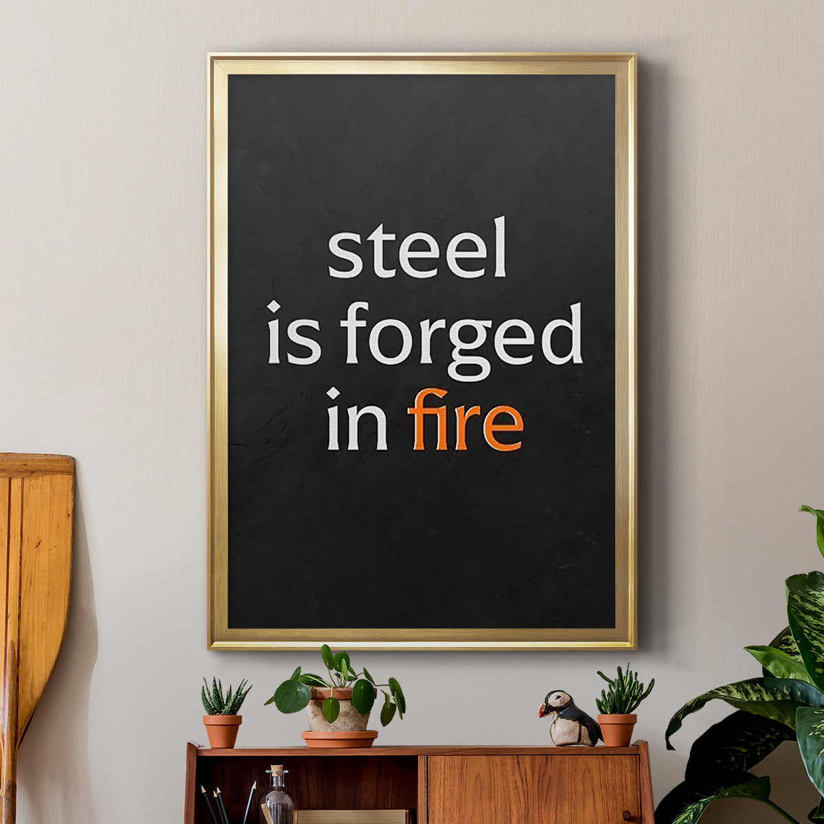 Bro-Inspo III - Modern Framed Canvas Print