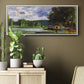 The Banks of the Seine near Jeufosse (Eure), 1880 - Floater Framed Canvas Print
