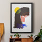 Shifting IV - Modern Framed Canvas Print