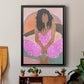 Curly Lady IV - Modern Framed Canvas Print