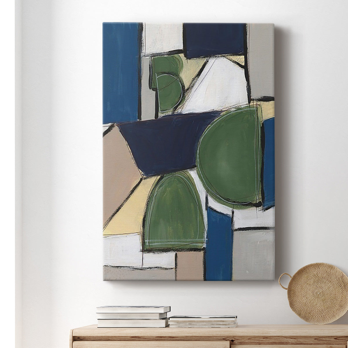 Spatial Mix II Premium Gallery Wrapped Canvas - Ready to Hang