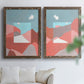 Desert Dreamscape I - Premium Framed Canvas 2 Piece Set - Ready to Hang