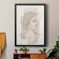 Greek Busts IV - Modern Framed Canvas Print