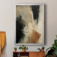 Baked Paintstrokes V - Modern Framed Canvas Print