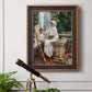 The Fountain Villa Torlonia, Frascati, Italy - Ornate Framed Canvas Print