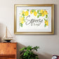 Lemon Squeeze Premium Framed Print - Ready to Hang