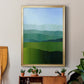 Blue Ridge Fade II - Modern Framed Canvas Print