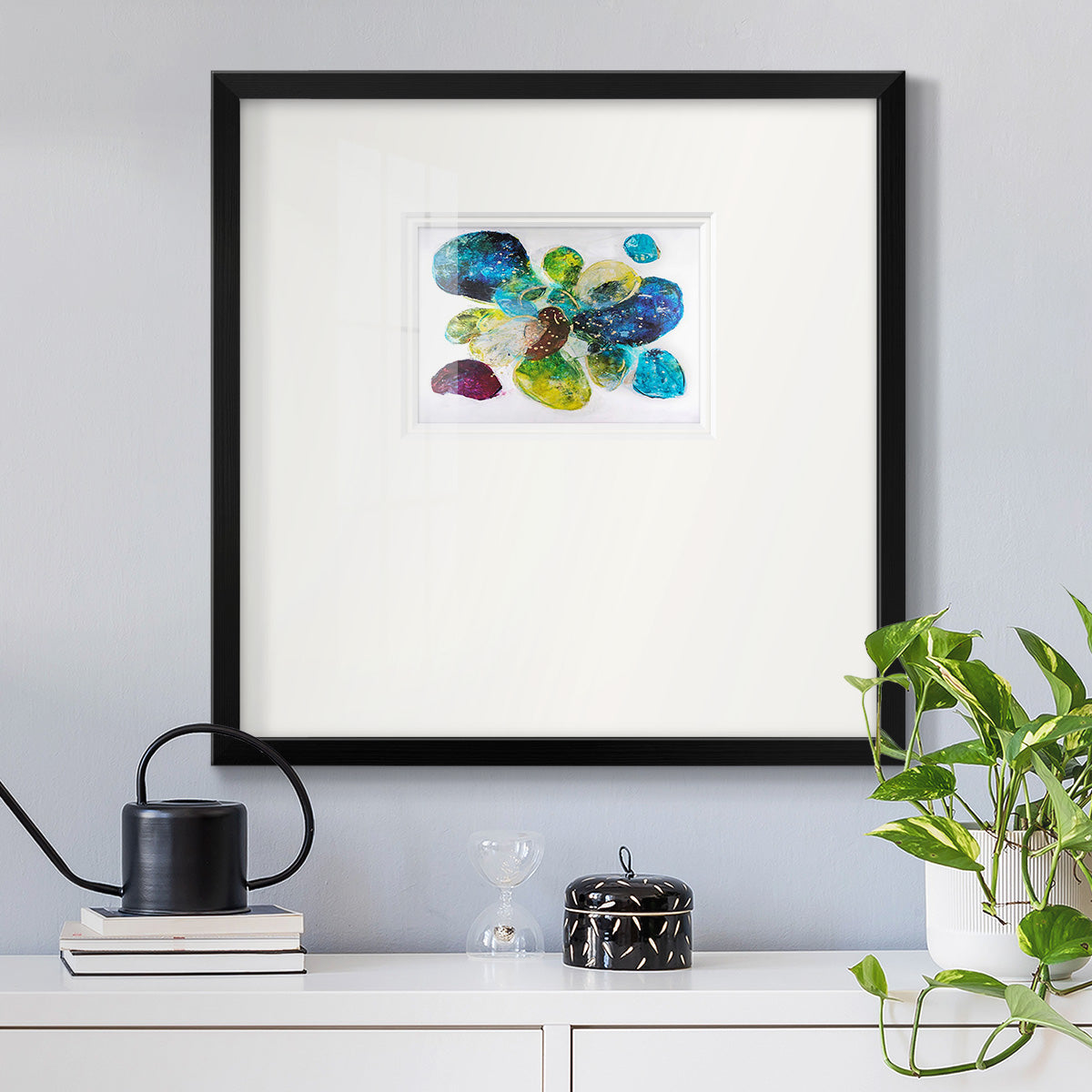 Interpretations I Premium Framed Print Double Matboard