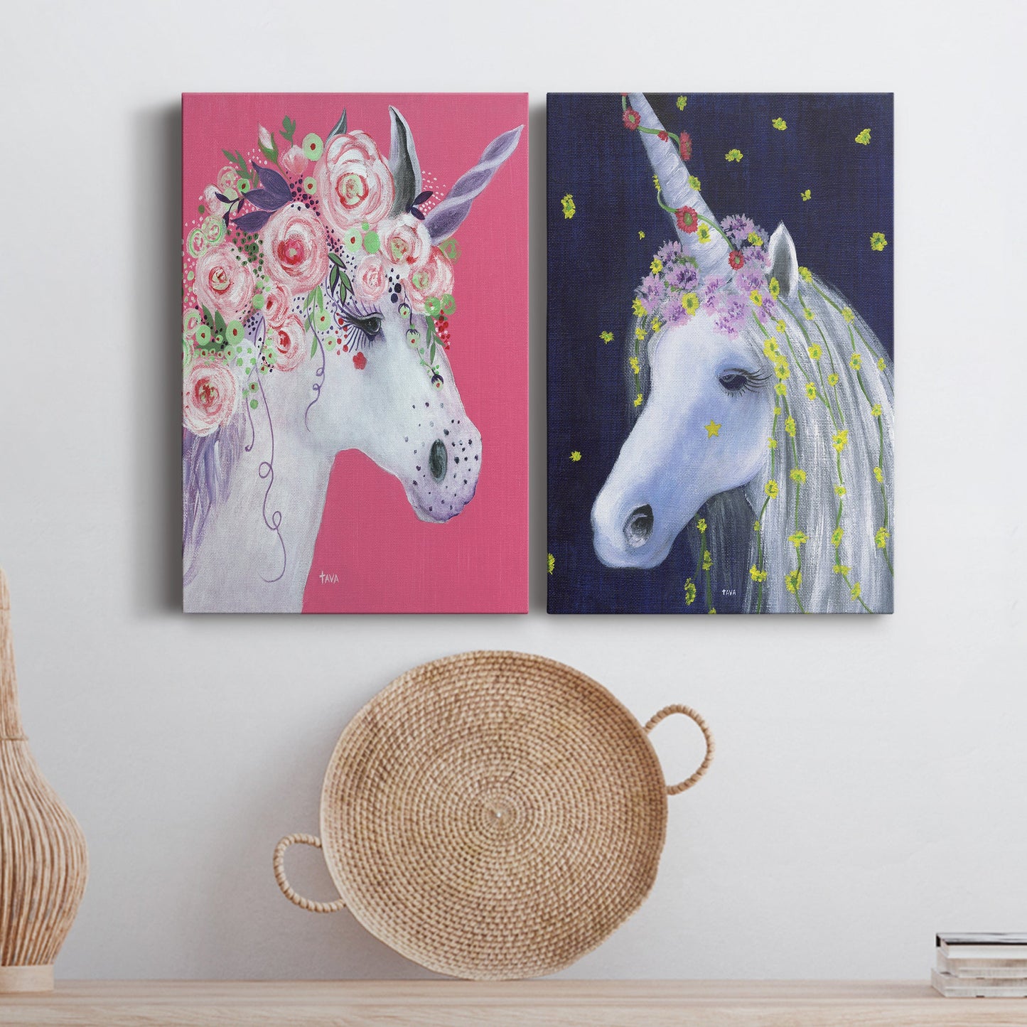 Unicorn III Premium Gallery Wrapped Canvas - Ready to Hang