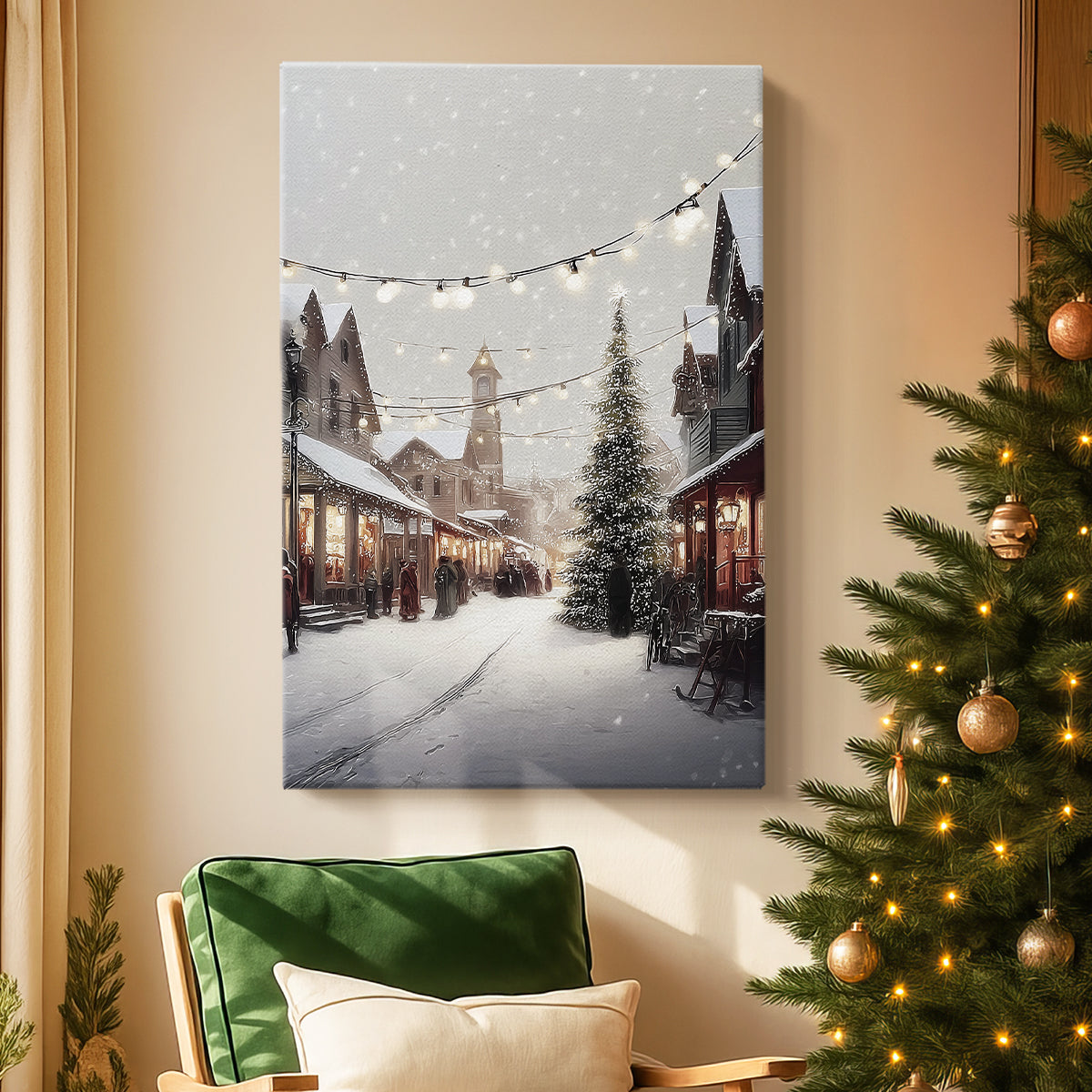 Quiet Twilight at Dawn - Canvas Art Print