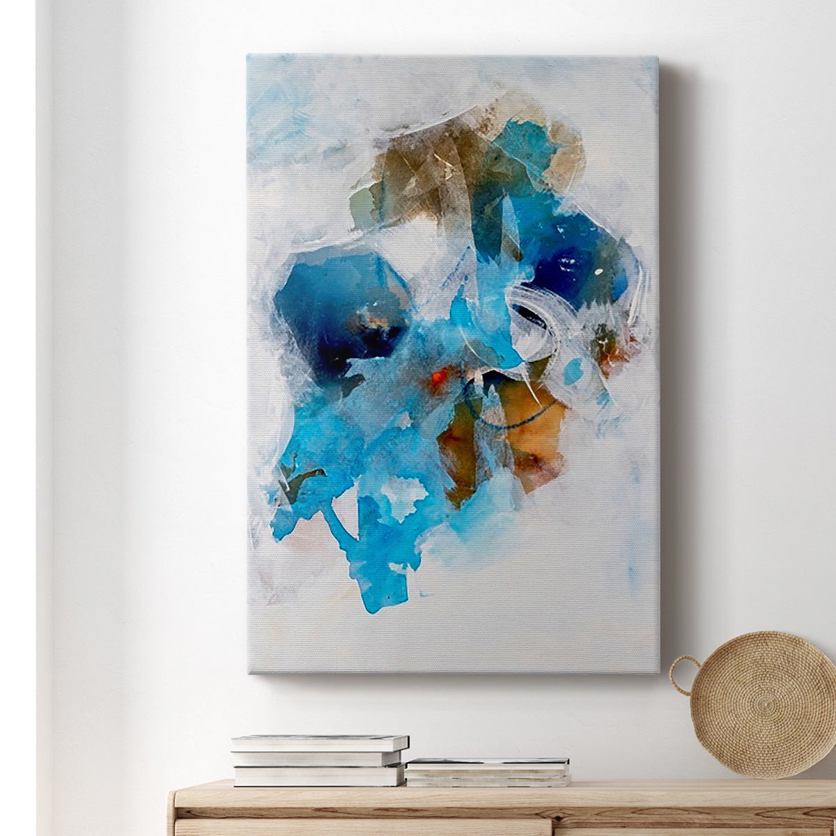 Misty Blue I - Canvas Art Print