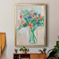 Painterly Soft Bouquet II - Modern Framed Canvas Print