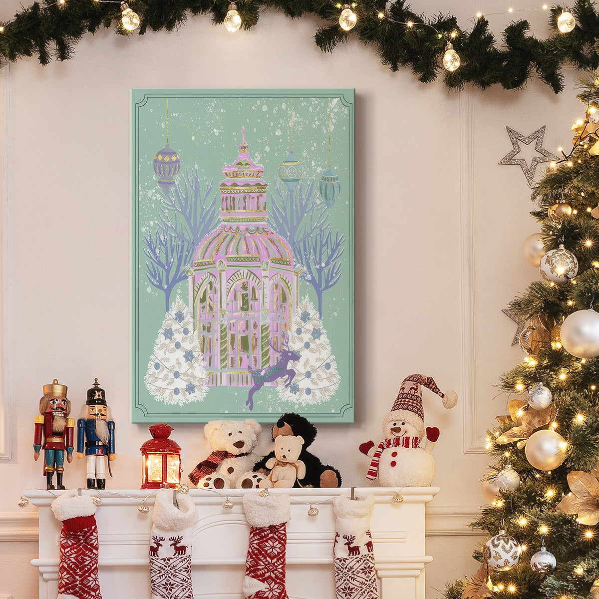 Winter Holidays V - Gallery Wrapped Canvas