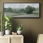 Soft Green Landscape II - Floater Framed Canvas Print