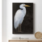 White Heron Portrait I  Premium Gallery Wrapped Canvas - Ready to Hang