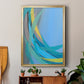 Circulating Flow I - Modern Framed Canvas Print